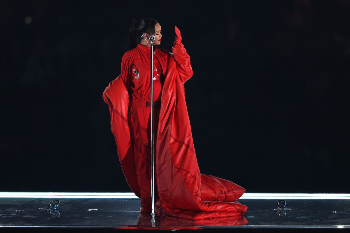 Rihanna's Super Bowl halftime show is breaking the internet