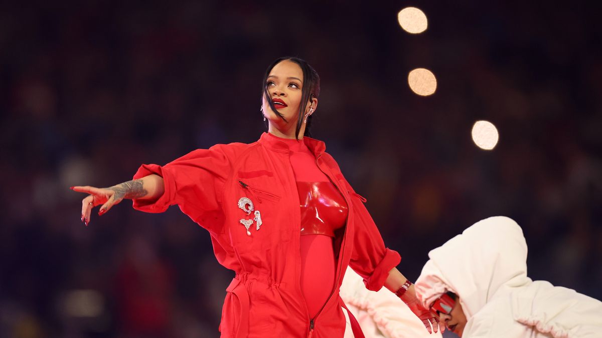 Super Bowl Lvii Rihanna Halftime Show T-Shirt Supper 2023