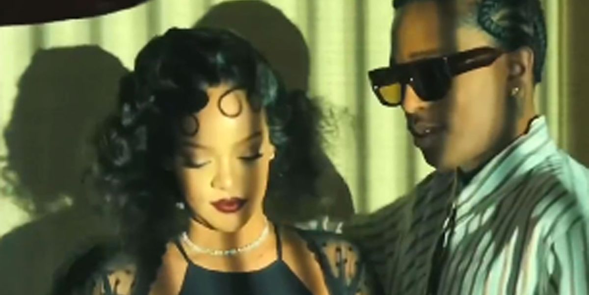Rihanna Teases a Short Film Starring Her and A$AP Rocky #Rihanna