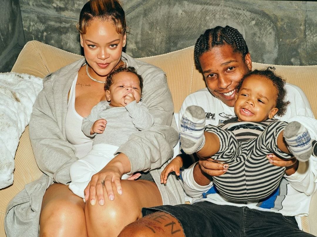 Rihanna's Wholesome Halloween Plans With Her Son RZA And Riot