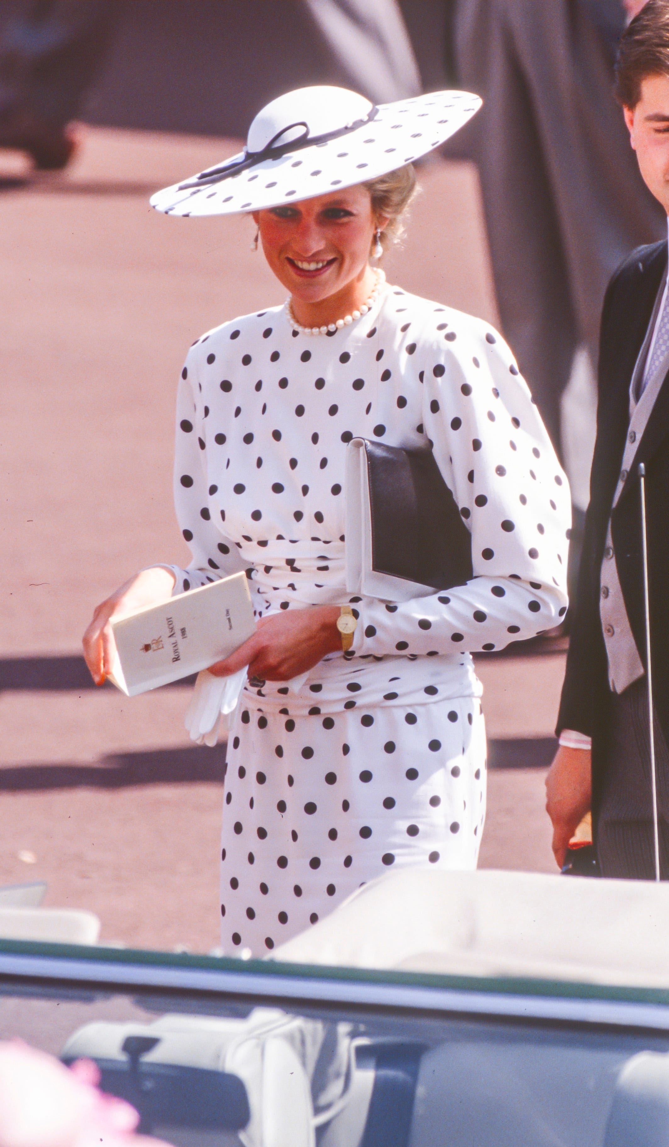 Rihanna's Polka Dot Dress Is Giving Princess Diana Glam