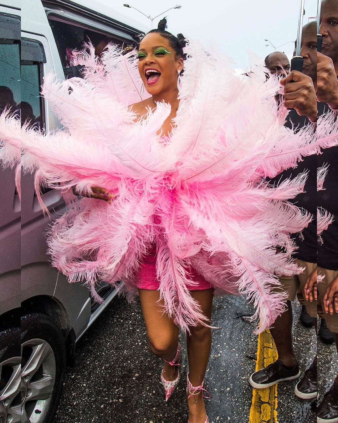 Rosalía brilla con luz propia en el desfile de Rihanna, Música