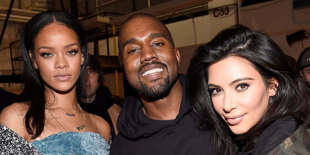 Kim Kardashian caught Kanye West gazing at Rihanna and the clip has gone  viral