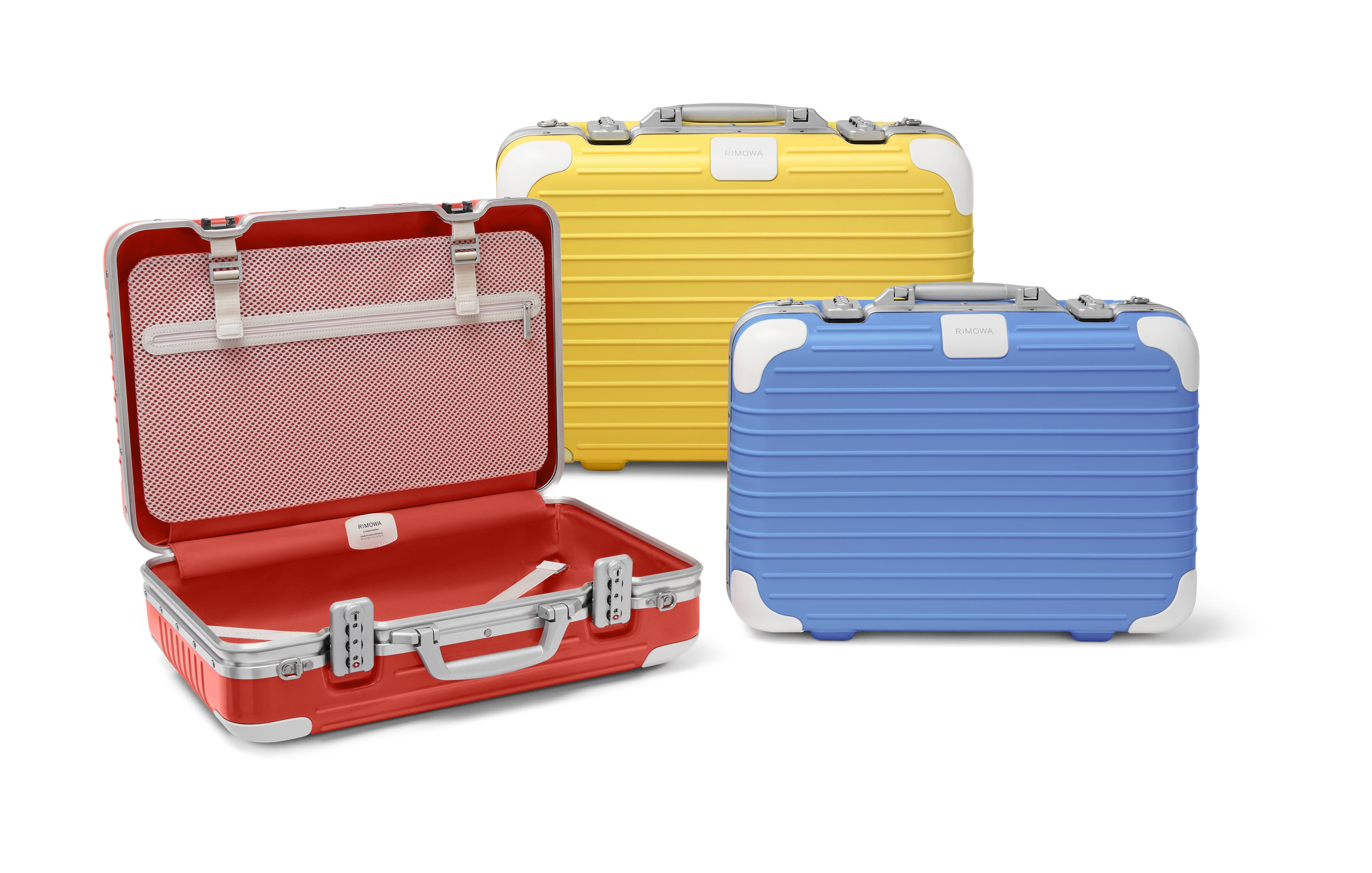 three handheld carry cases