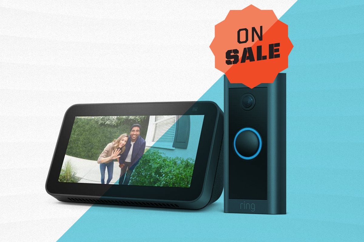 echo show and ring doorbell on sale