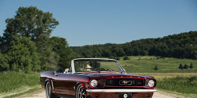 ringbrothers 19645 "caged" mustang convertible