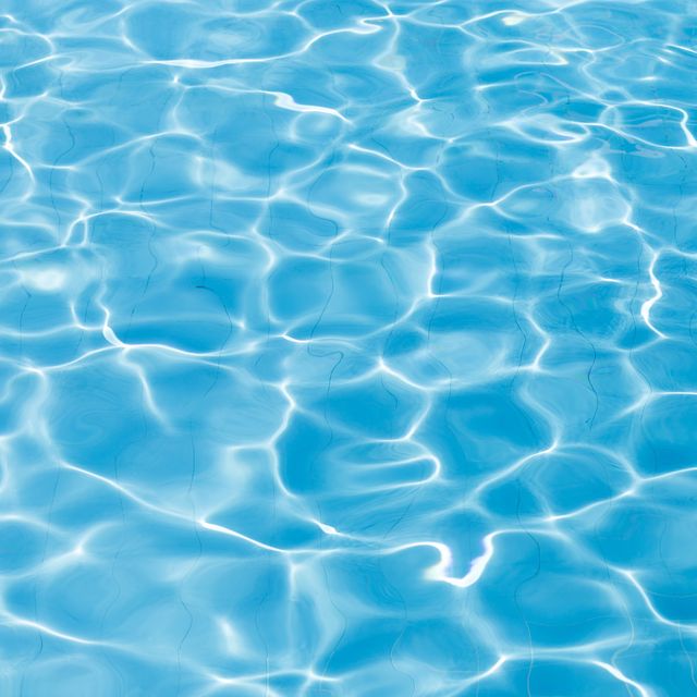 rippled water in the swimming pool