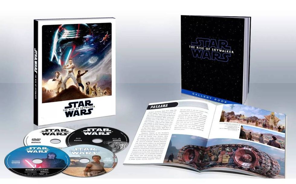 Star Wars el ascenso de skywalker blu-ray
