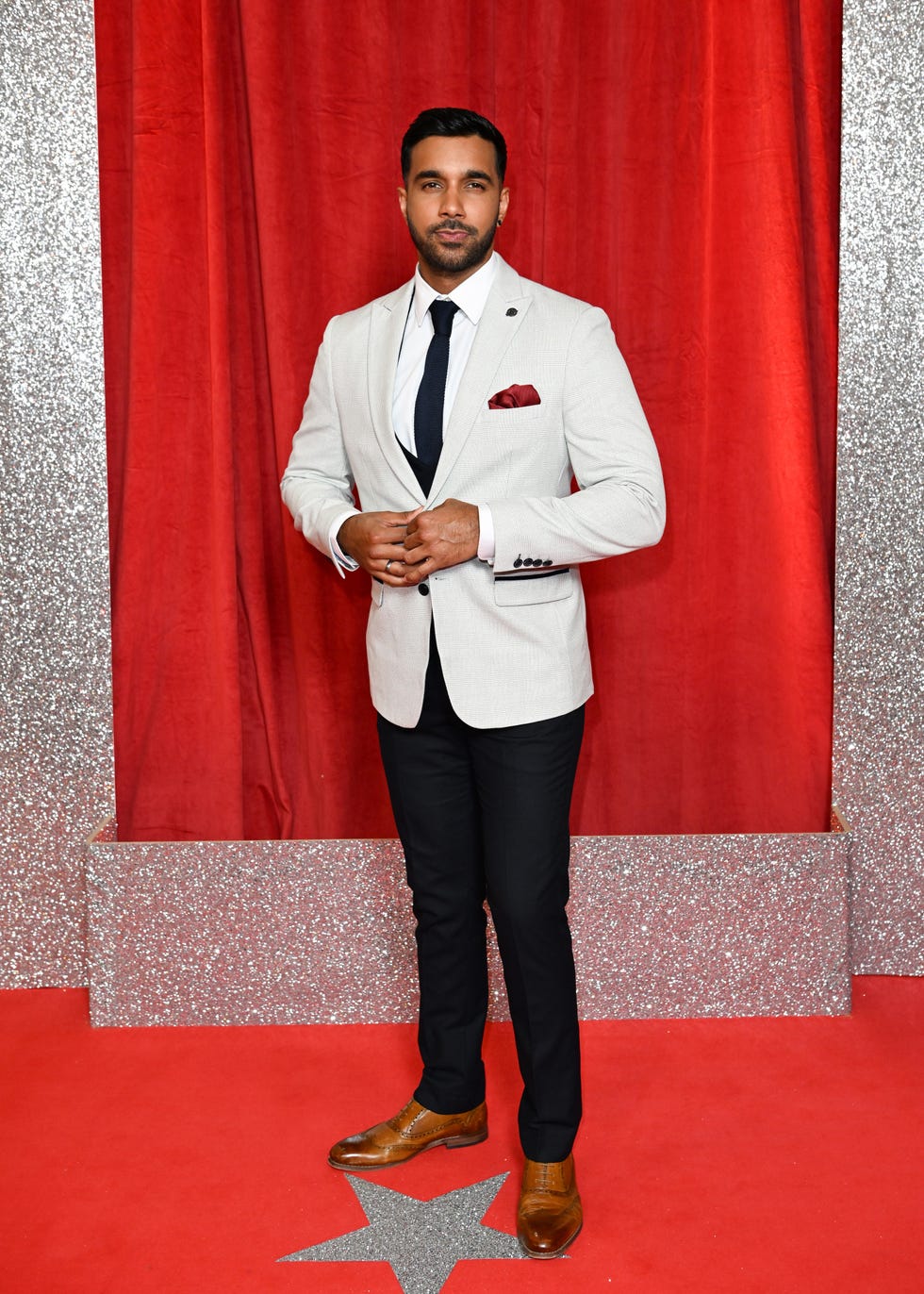 rishi nair at the british soap awards