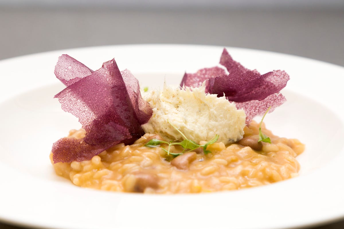 Ricette stoccafisso: come si fa il risotto con fagioli borlotti e  stoccafisso mantecato