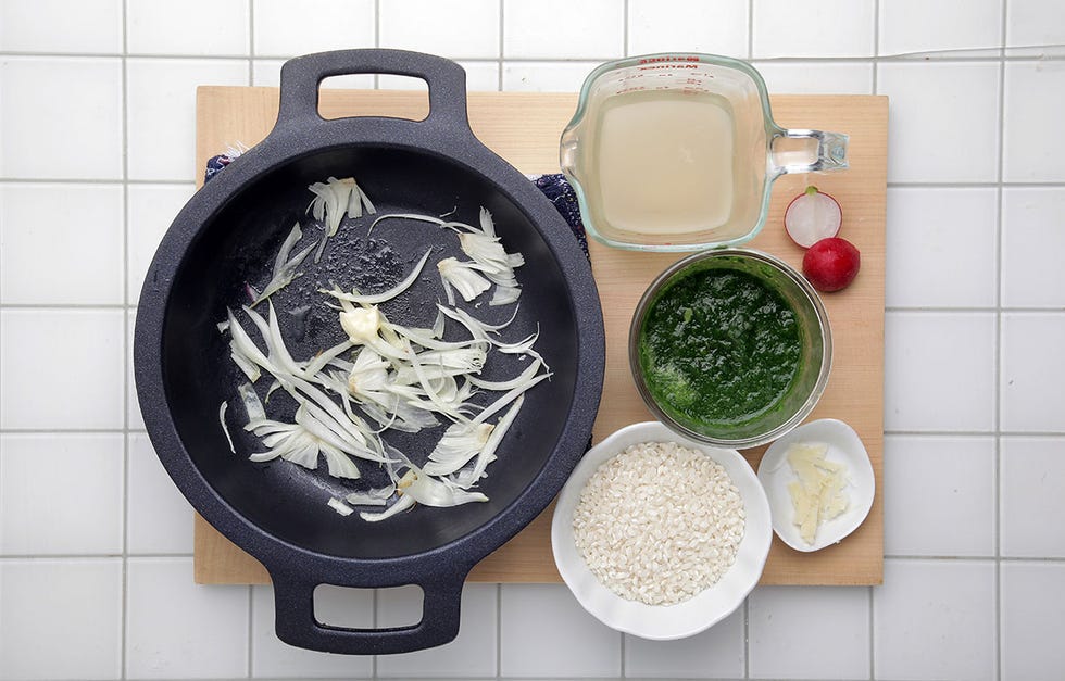 risotto de espárragos te damos el paso a paso de esta deliciosa receta