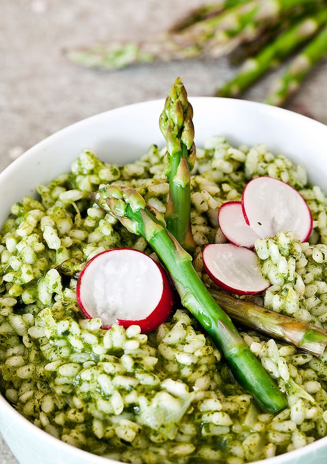 risotto de espárragos te damos el paso a paso de esta deliciosa receta