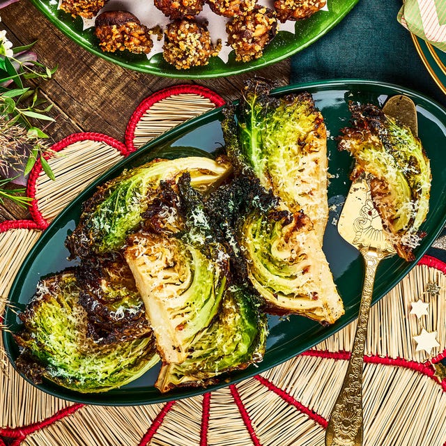 Parmesan Roast Cabbage Wedges parmesan roast cabbage wedges