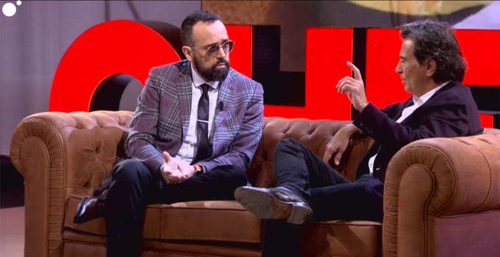 Risto Mejide y Arcadi Espada en el 'Chester'