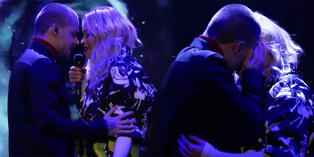 Did Liam Payne and Rita Ora Just Kiss Live on National Television?