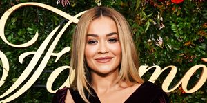 los angeles, california   march 13  rita ora with champagne collet  obc wines as they celebrate the 27th annual critics choice awards at fairmont century plaza on march 13, 2022 in los angeles, california photo by michael kovacgetty images for champagne collet  obc wines