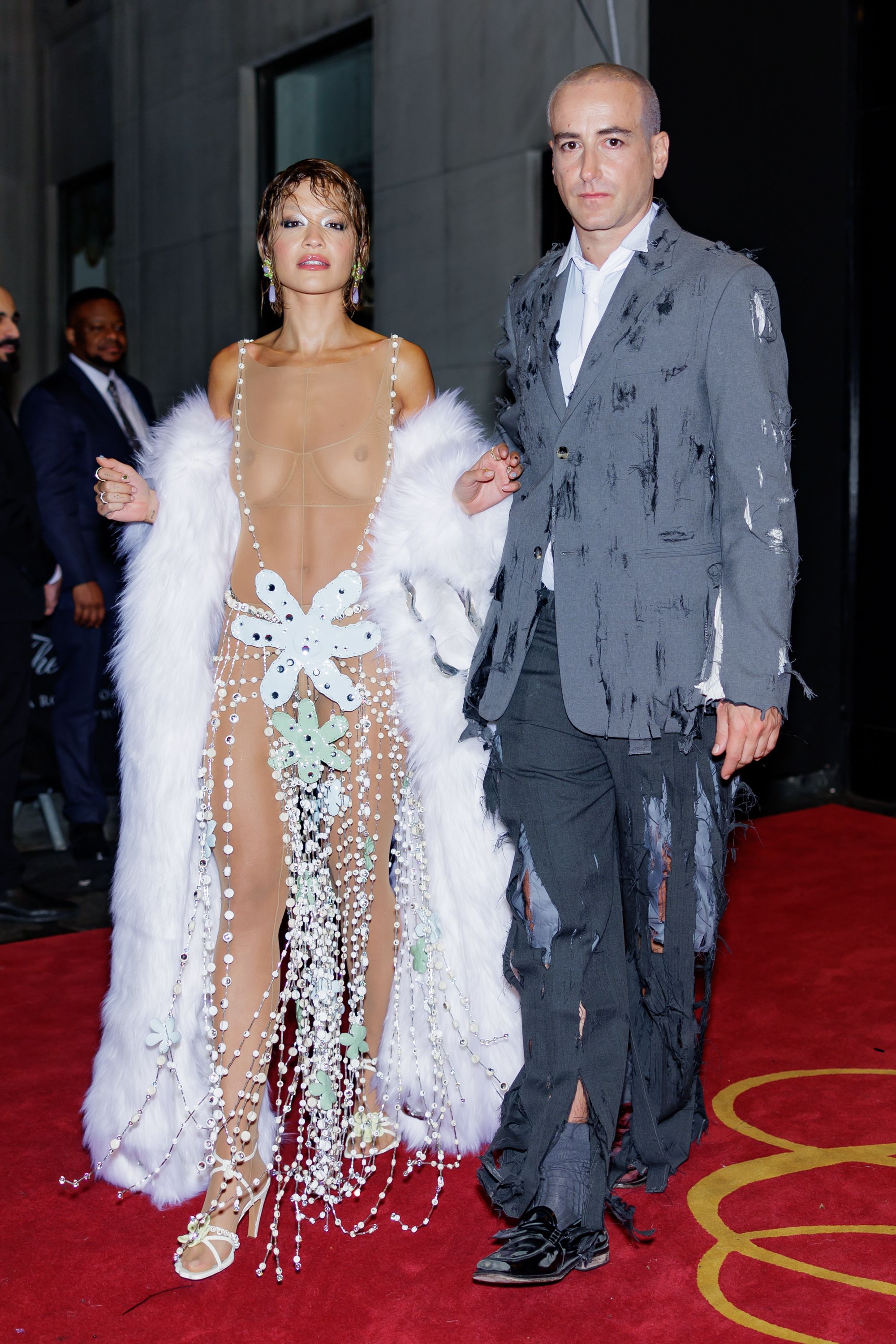 Rita Ora Goes Basically Naked to 2024 Met Gala