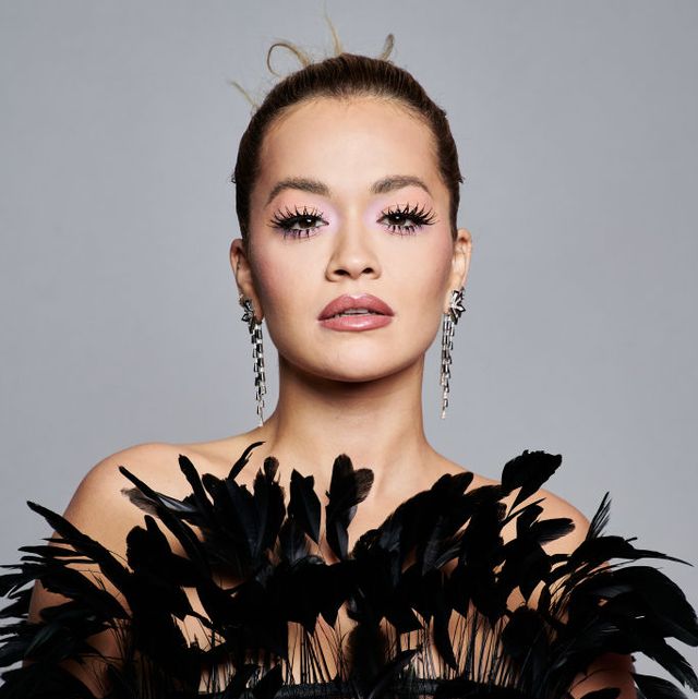 budapest, hungary   november 14 rita ora poses during a portrait session at the mtv emas 2021 at the papp laszlo budapest sports arena on november 14, 2021 in budapest, hungary photo by gareth cattermole   mtvgetty images for mtv