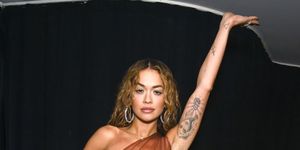 Rita Ora's see-through fishnet dress is giving shipwrecked chic