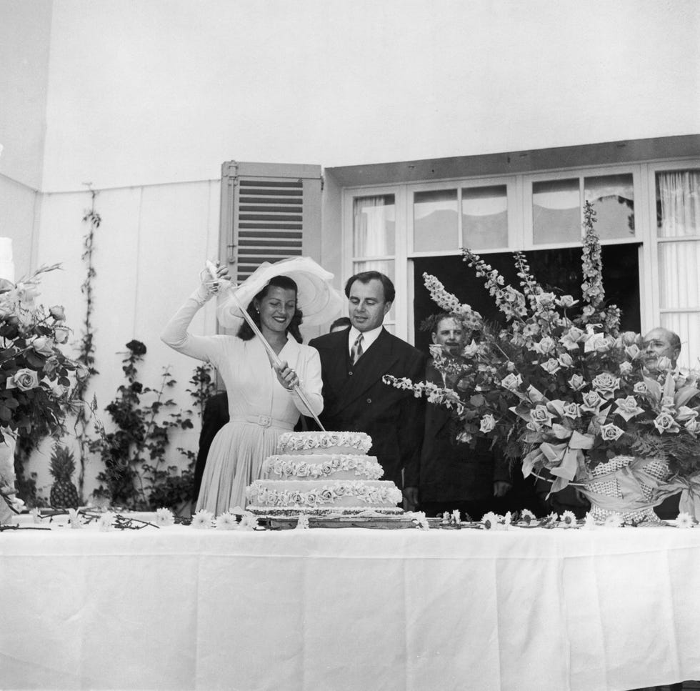 rita hayworth and aly khan wedding
