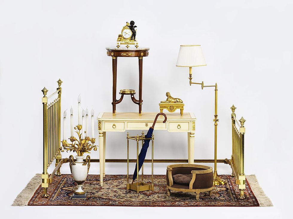 The Ritz Paris Auction Furniture Broke Records - Coco Chanel Desk Sells At Ritz  Paris Auction