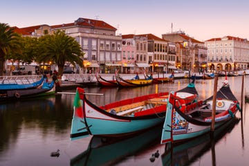 rio y canales de aveiro, portugal