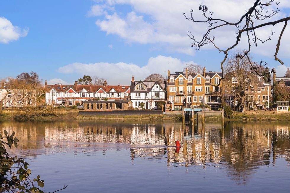 detached house with unique, direct river frontage for sale in chiswick