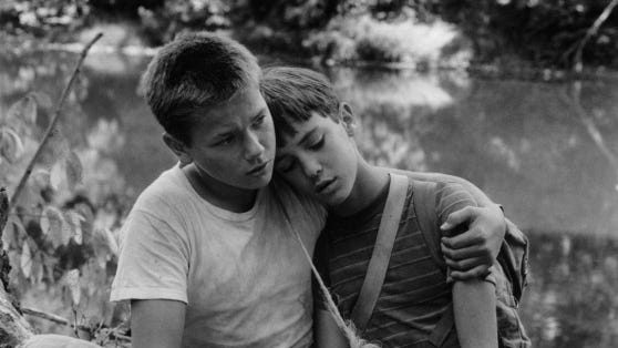 River Phoenix And Wil Wheaton In 'Stand By Me'