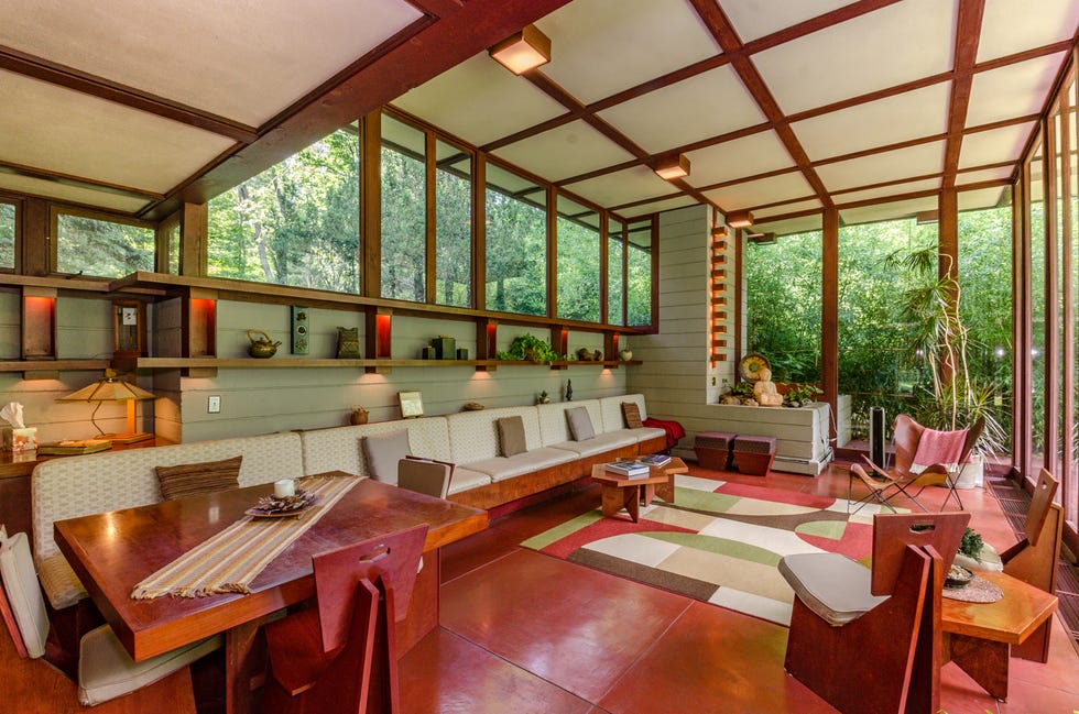 penfield house by frank lloyd wright in willoughby hills, ohio