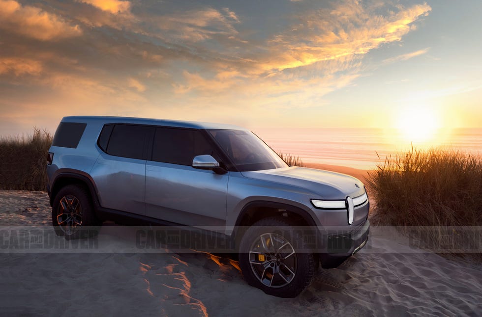 rivian r2 rendering