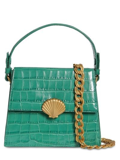 Handbag, Bag, Shoulder bag, Green, Fashion accessory, Turquoise, Aqua, Teal, Leather, Tote bag, 