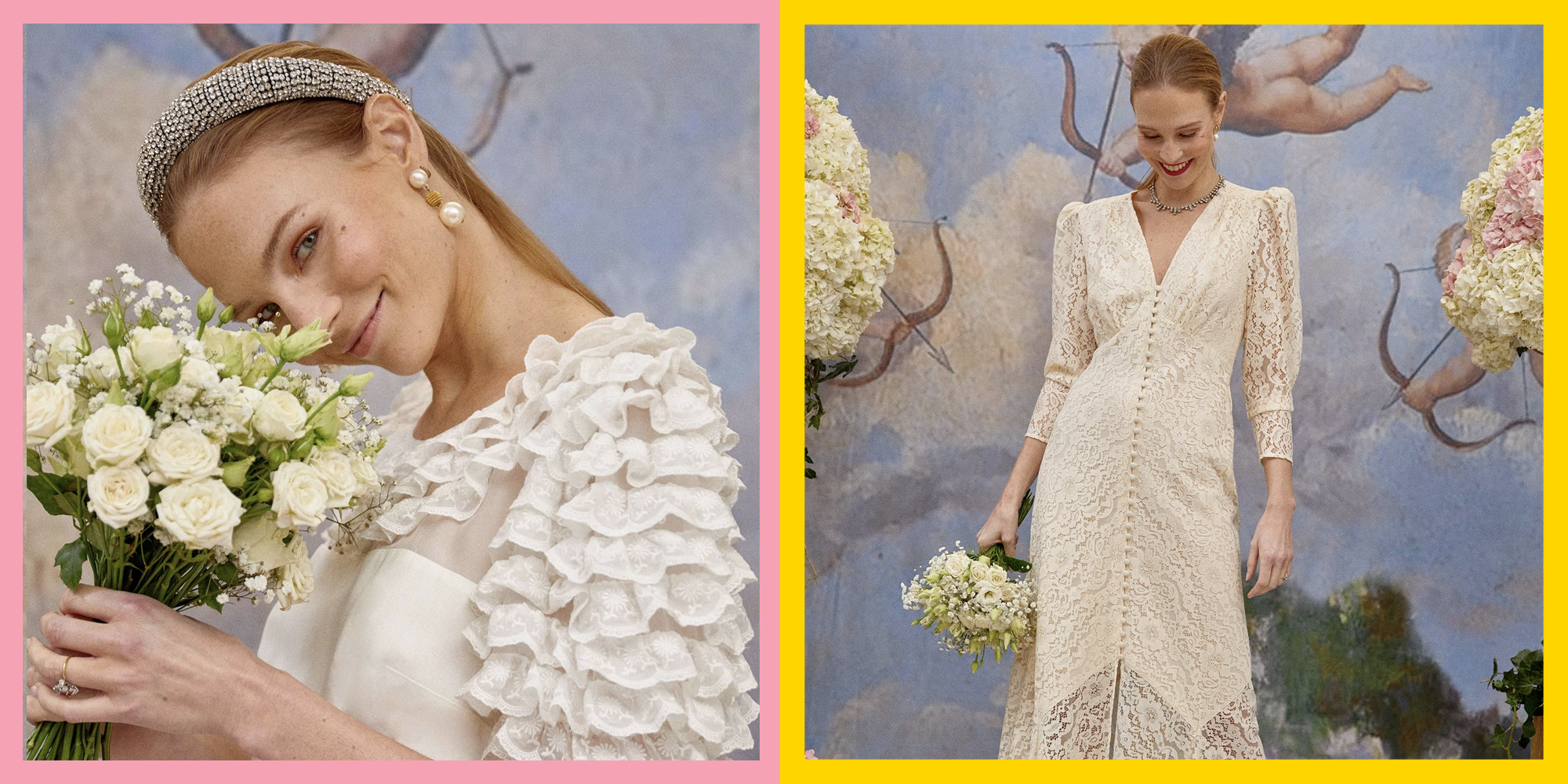 Rixo〈リキソー〉Bridal Jodie silk midi dress Rixo Bridal Jodie silk midi dress Rixo