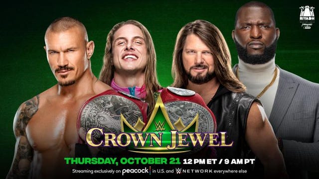 Wwe crown jewel matches hotsell