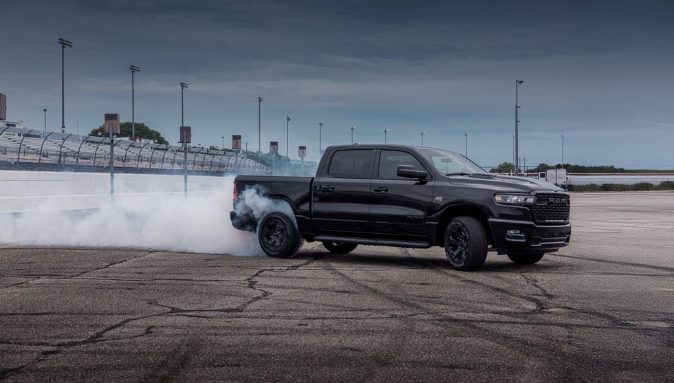 2026 ram 1500 black express with hemi® v 8 burnout