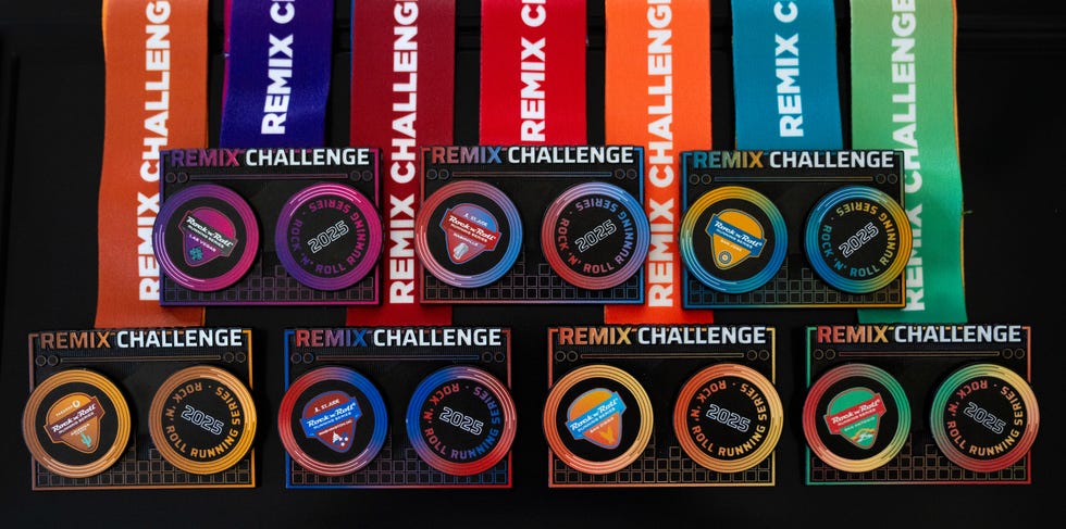 rock'n'roll remix challenge medals
