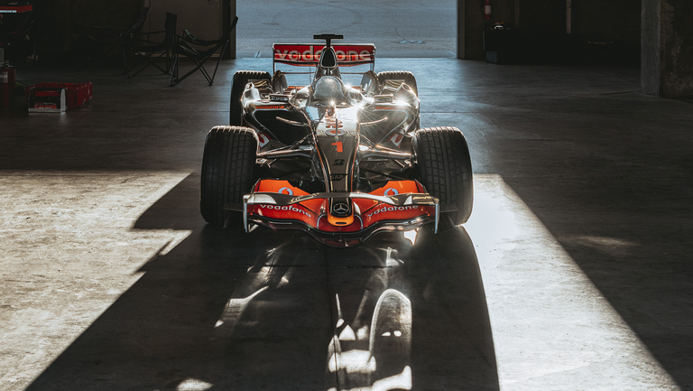 Driving a Modern Formula One Car