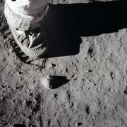 astronaugt on the moon