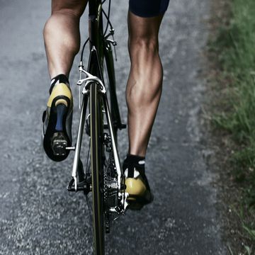 road bike rider, does muscle weigh more than fat