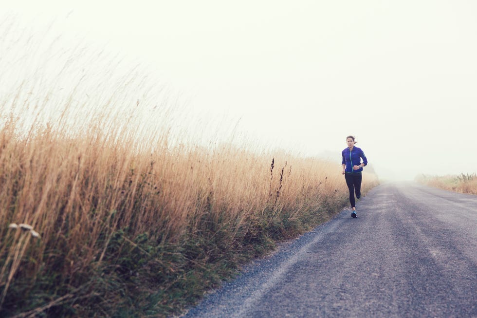 Road Running in the Countryside