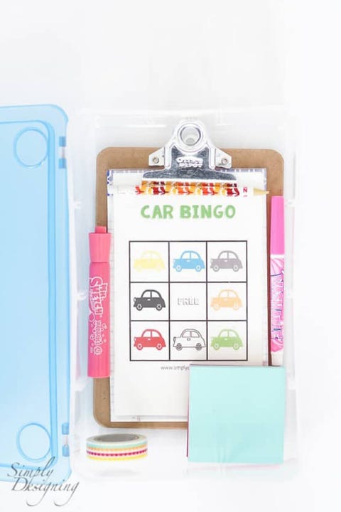 Road Trip Games - Car Bingo