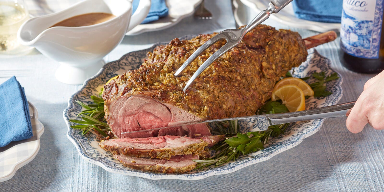 How to Roast a Tender, Juicy Leg of Lamb