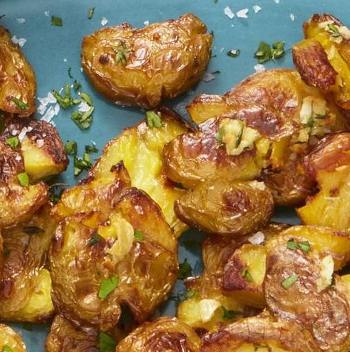 Crispy Smashed Potatoes - Healthy Fitness Meals