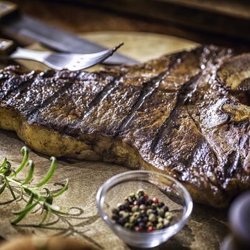 Roasted BBQ T-Bone Steak