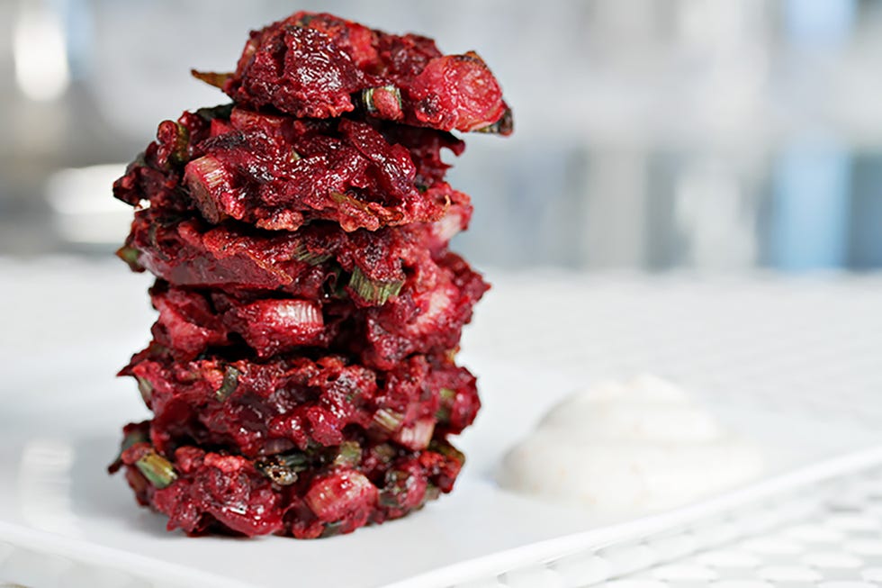 roasted beet latkes - latke recipes