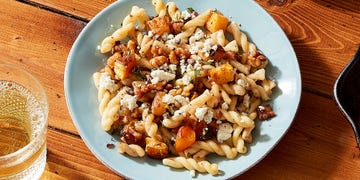 roasted butternut squash pasta