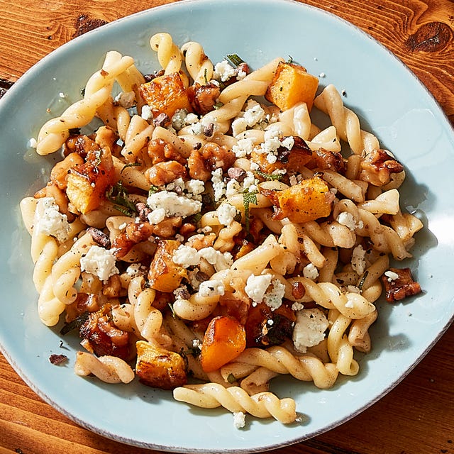 roasted butternut squash pasta