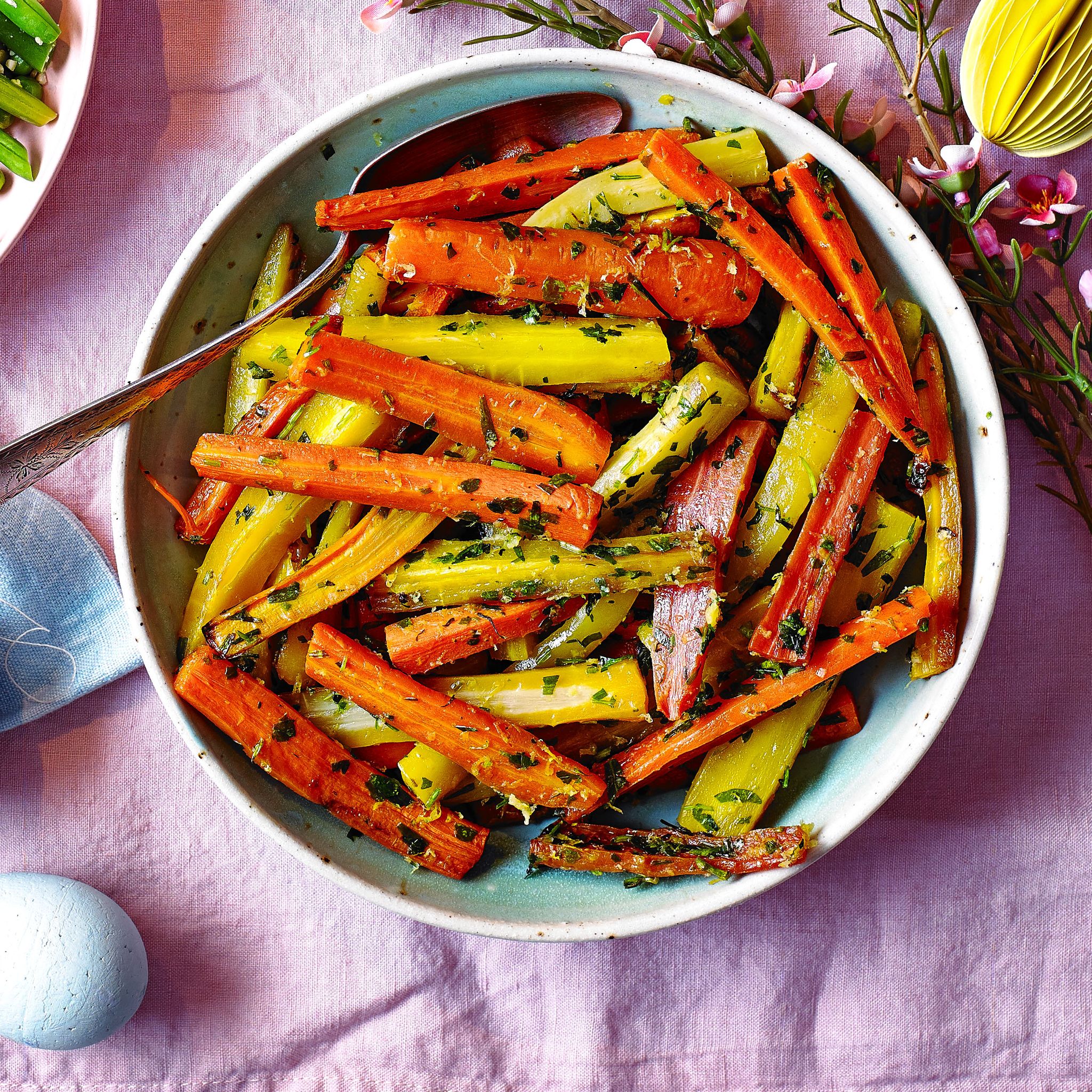 roasted carrots with gremolata