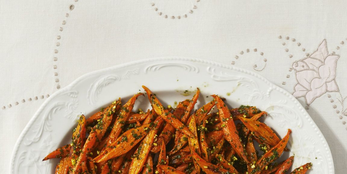 Make These Easy Roasted Carrots With Spring Pesto for Easter