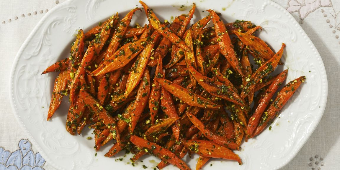 Make These Easy Roasted Carrots With Spring Pesto for Easter