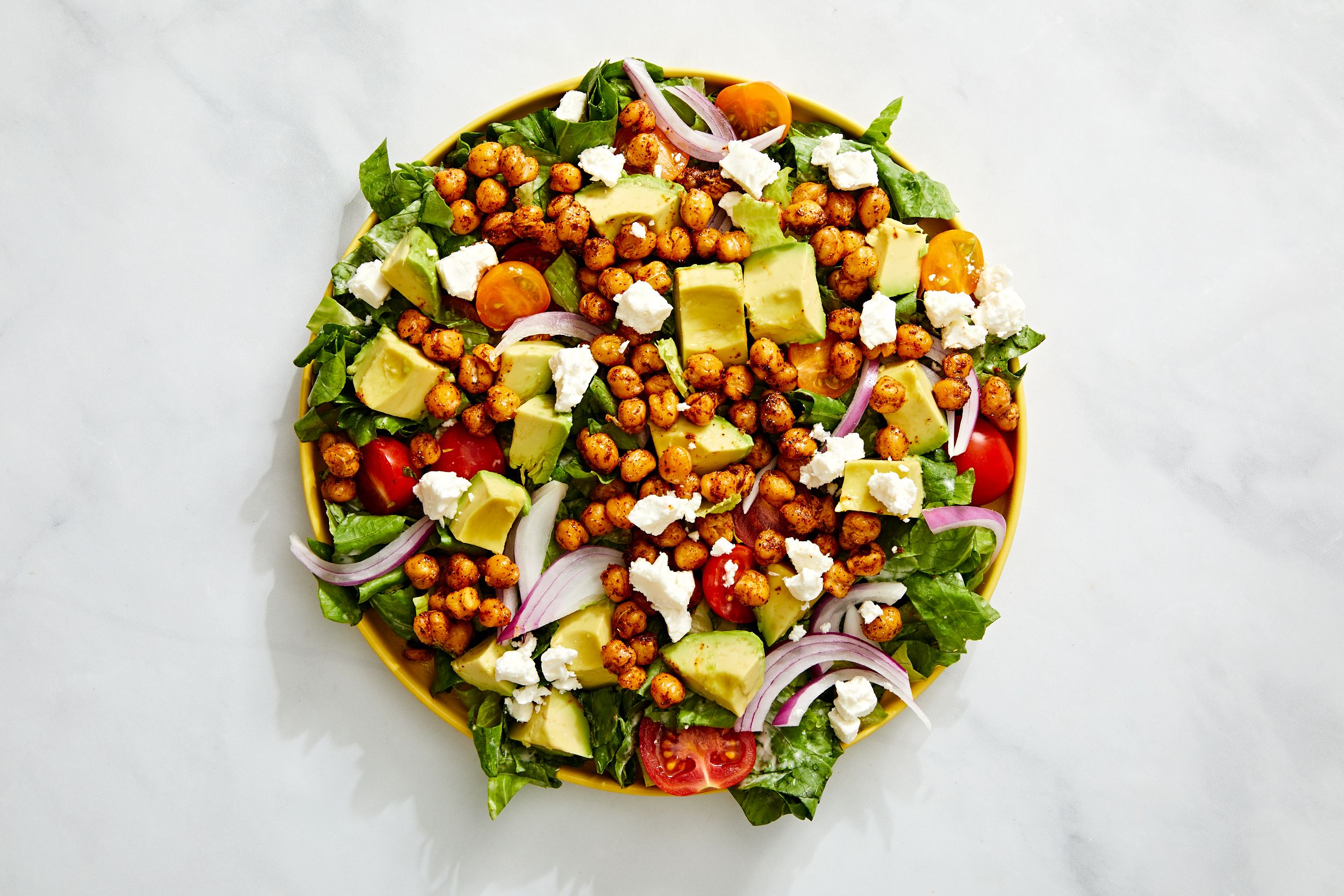 Best Chickpea Avocado Salad Recipe How To Make Chickpea Salad